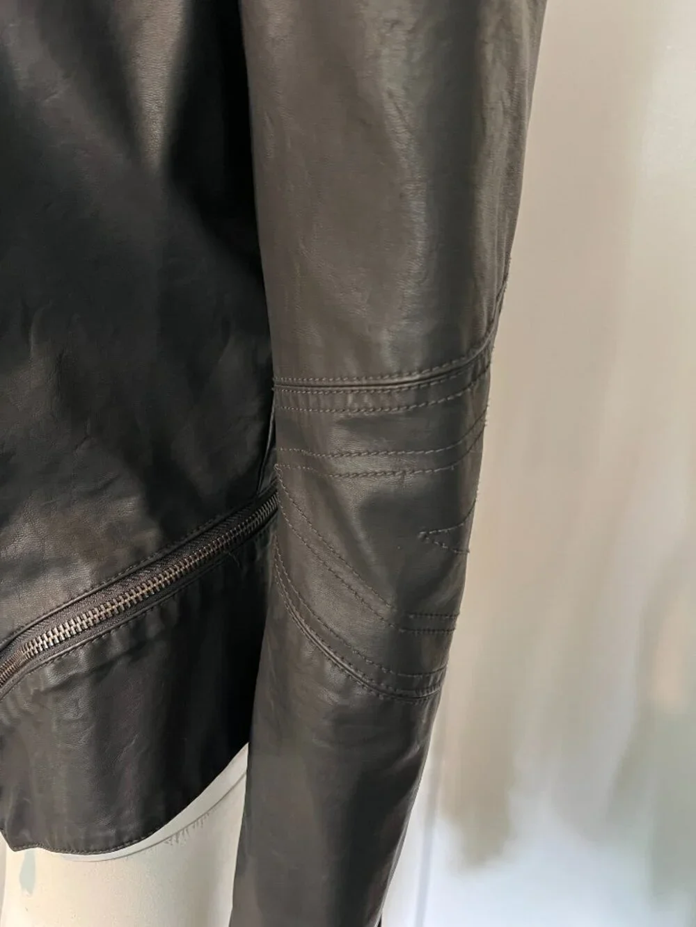 NWOT Blank NYC Faux Leather Zippered Jacket